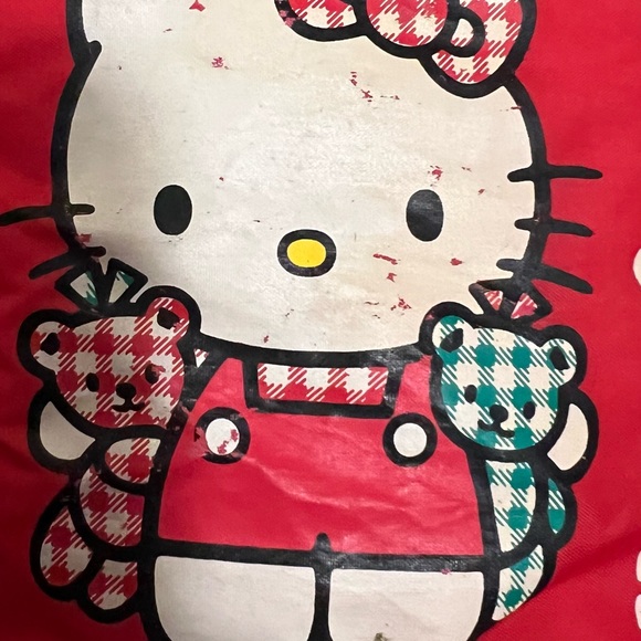 RARE. VINTAGE 1994 Sanrio Hello Kitty vanity bag - Picture 2 of 7
